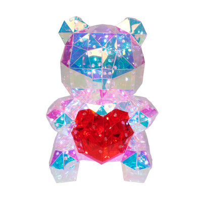 37300-A - Charming PET Bear LED Lights: Delightful Glow Powered by USB Hi-Line Gift Ltd.