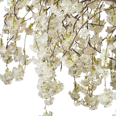 White Cherry Blossom Tree With Warm White LEDs HI-LINE GIFT LTD.