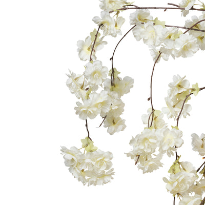 White Cherry Blossom Tree With Warm White LEDs HI-LINE GIFT LTD.