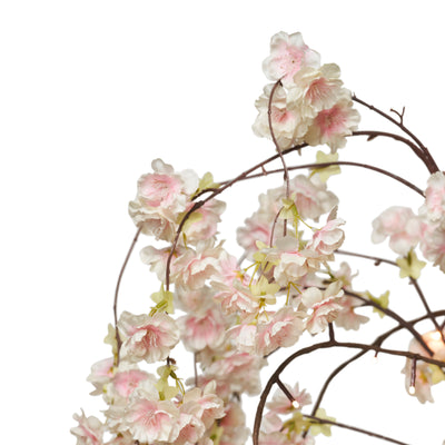 Medium Pink Cherry Blossom Tree With  84 Warm White Led HI-LINE GIFT LTD.