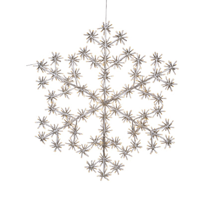 Cluster Snowflake Light With  804 Warm White Sparkling LEDs HI-LINE GIFT LTD.