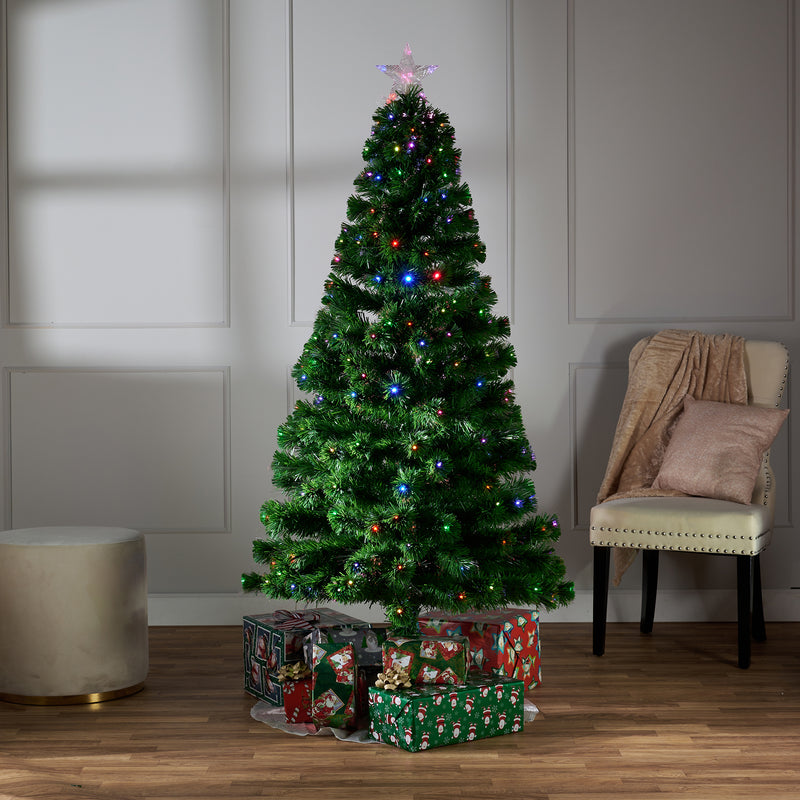 Christmas Tree Fiber Optic Multi-Color HI-LINE GIFT LTD.