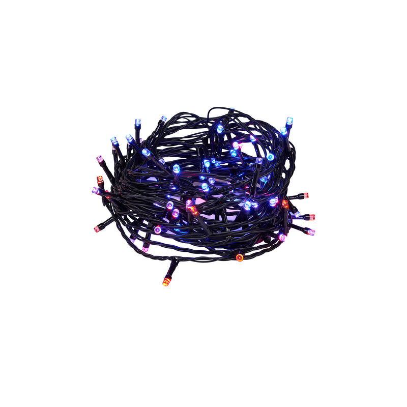 Multi-Function Timed String RGB Lights - 100 HI-LINE GIFT LTD.