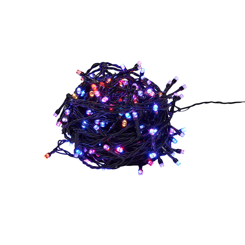 Multi-Function Timed String RGB Lights - 200 HI-LINE GIFT LTD.