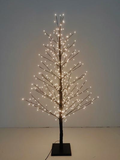 37523-BK-S - 47in Black Birch Tree with 349 LED Lights Indoor Use Only Hi-Line Gift Ltd.