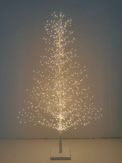 37523-WT-L - 70in White Birch Tree with 1099 LED Lights Indoor Use Only Hi-Line Gift Ltd.