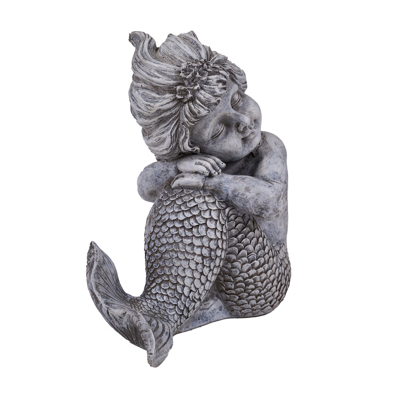 Mermaid Sitting Statue HI-LINE GIFT LTD.