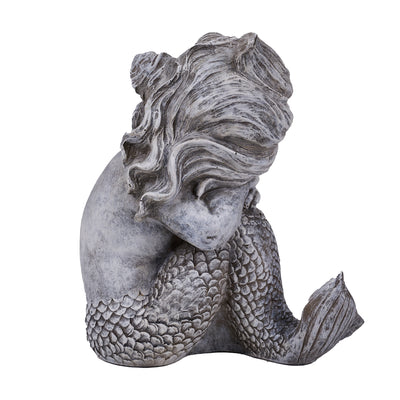 Mermaid Sitting Statue HI-LINE GIFT LTD.