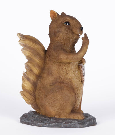 Hi-Line Exclusive - Squirrel Holding Go Away Sign HI-LINE GIFT LTD.