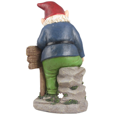 Gnome With Sign HI-LINE GIFT LTD.