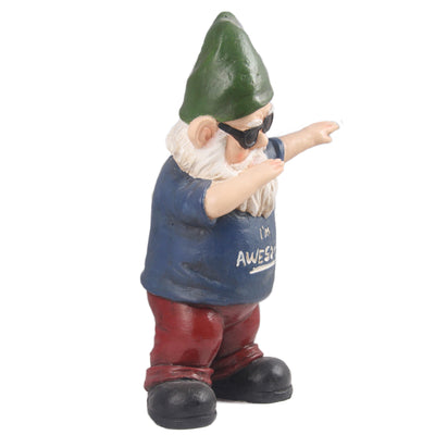 Gnome Iconic Dab - Blue HI-LINE GIFT LTD.