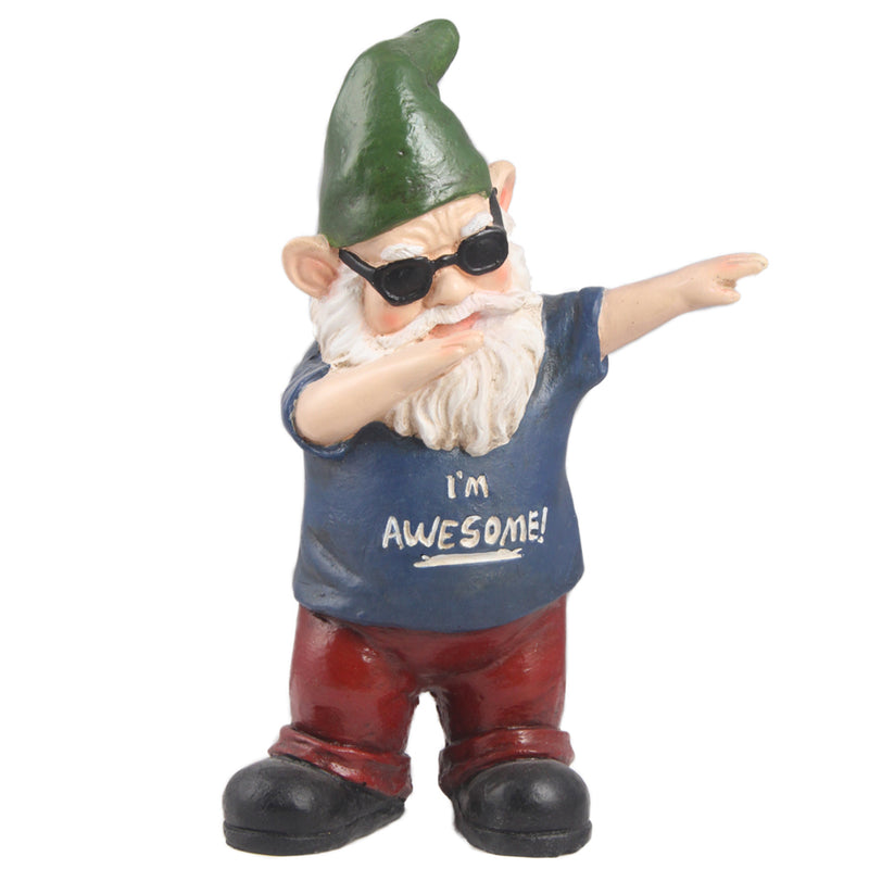 Gnome Iconic Dab - Blue HI-LINE GIFT LTD.