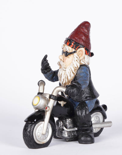 Hi-Line Exclusive - Middle Finger Biker Gnome HI-LINE GIFT LTD.