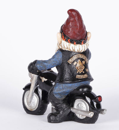 Hi-Line Exclusive - Middle Finger Biker Gnome HI-LINE GIFT LTD.