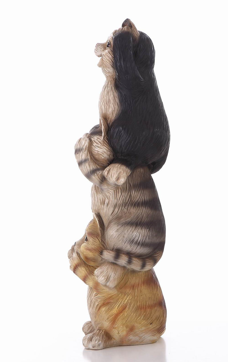 Stacking Cats Statue - Hear, See and Speak No Evil HI-LINE GIFT LTD.