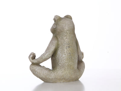 Hi-Line Exclusive - Frog Sitting Lotus HI-LINE GIFT LTD.