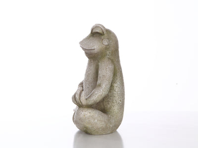 Hi-Line Exclusive - Frog Sitting Lotus HI-LINE GIFT LTD.