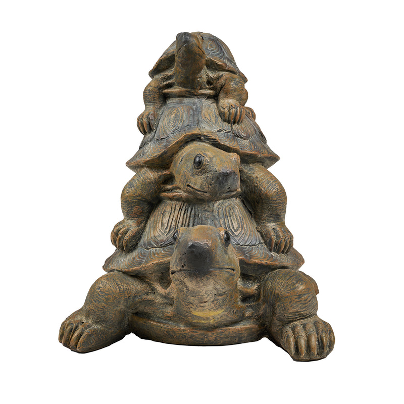 Stacked Turtle Family HI-LINE GIFT LTD.