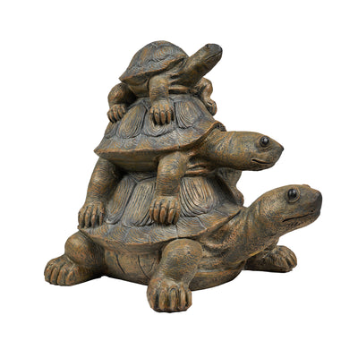 Stacked Turtle Family HI-LINE GIFT LTD.