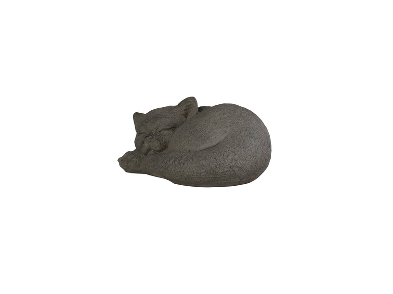 77131-A - Graceful Slumber Curled Sleeping Cat Memorial Statue Hi-Line Gift Ltd.