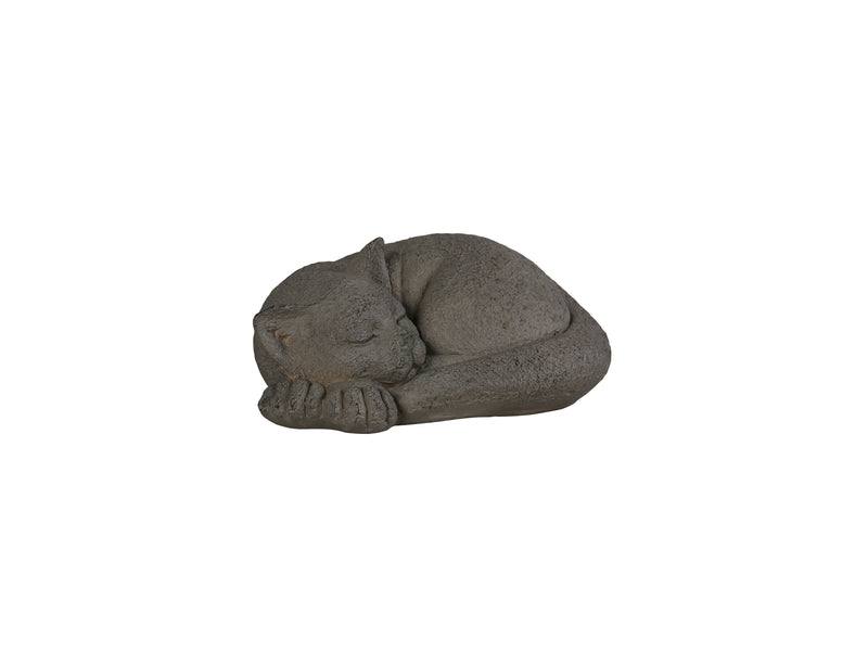 77131-A - Graceful Slumber Curled Sleeping Cat Memorial Statue Hi-Line Gift Ltd.