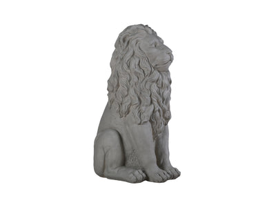 77134 - Majestic Guardian Sitting Lion Statue Hi-Line Gift Ltd.