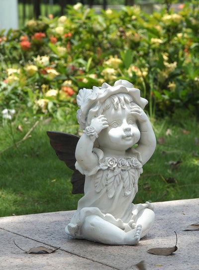 Hi-Line Exclusive - Baby Fairy with Hands on Face HI-LINE GIFT LTD.