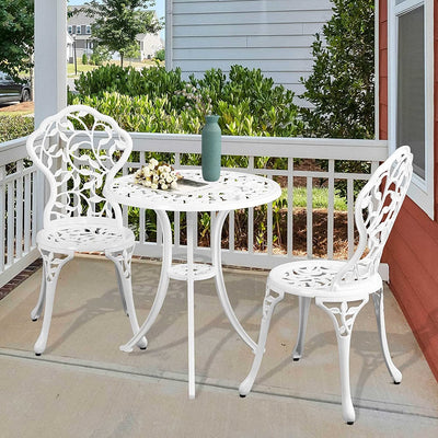 Leaves Bistro Set -  3 PCs HI-LINE GIFT LTD.