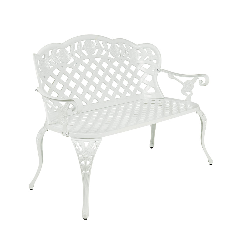 Garden Bench-Lattice Design HI-LINE GIFT LTD.