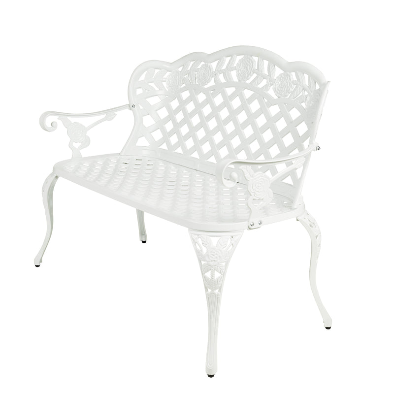 Garden Bench-Lattice Design HI-LINE GIFT LTD.