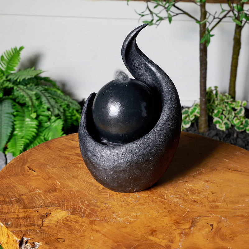 Fountain-Zen With Ball HI-LINE GIFT LTD.