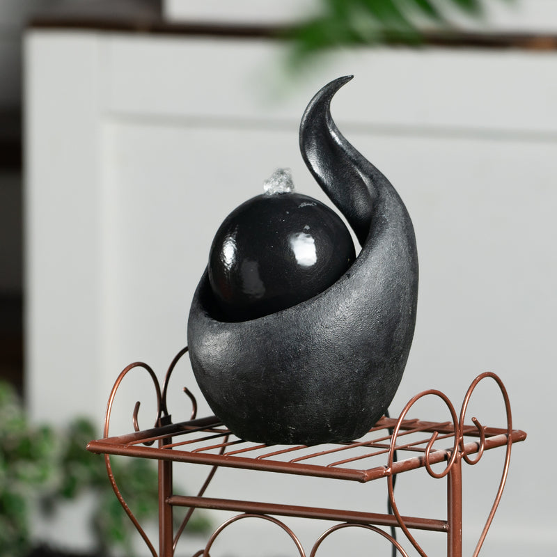 Fountain-Zen With Ball HI-LINE GIFT LTD.