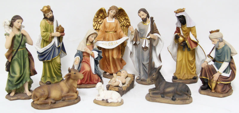 Nativity Set- 11 Pcs Set Statue HI-LINE GIFT LTD.