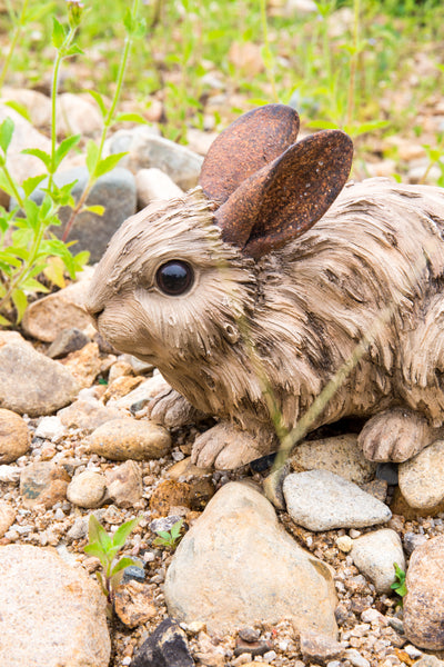 Large Driftwood Rabbit Statue Hi-Line Gift Ltd.