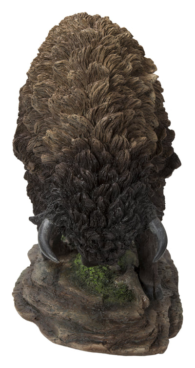 Bison Head Down - Large HI-LINE GIFT LTD.