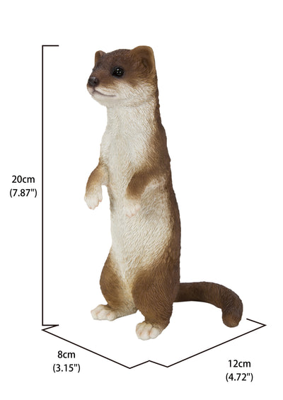 Hi-Line Exclusive - Standing Weasel Statue HI-LINE GIFT LTD.