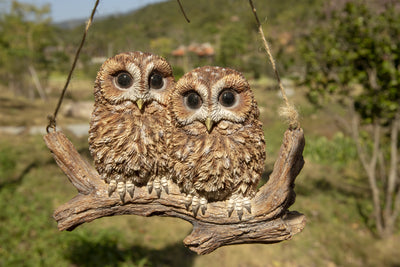 Hanging Baby Owlets On A Branch Hi-Line Gift Ltd.