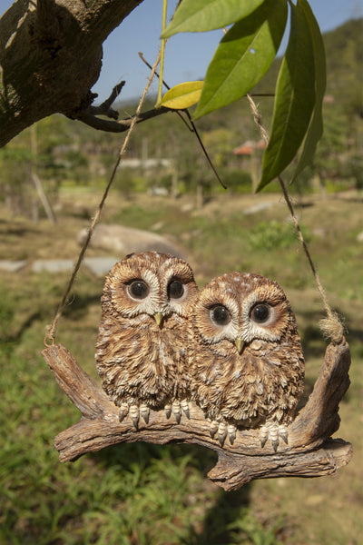 Hanging Baby Owlets On A Branch Hi-Line Gift Ltd.