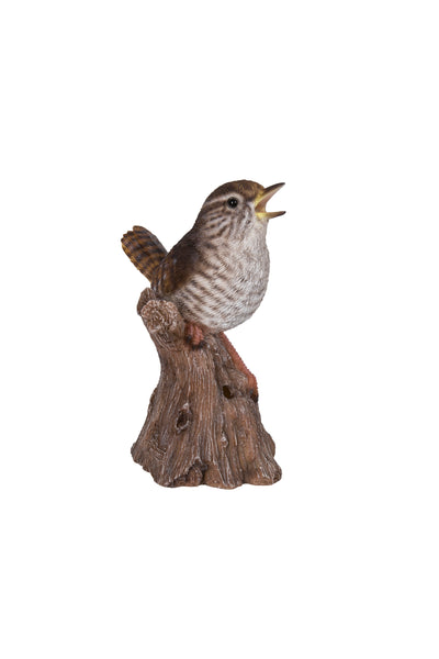 Motion Activated Singing Troglodytes Standing Stump Statue HI-LINE GIFT LTD.