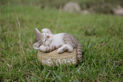 Cat With Welcome Sign HI-LINE GIFT LTD.