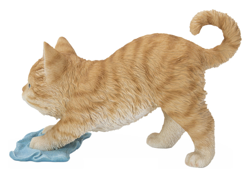 Kitten Mopping The Floor HI-LINE GIFT LTD.