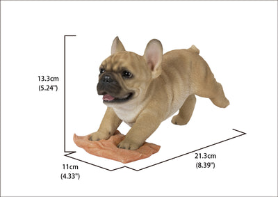 French Bulldog Mopping The Floor HI-LINE GIFT LTD.