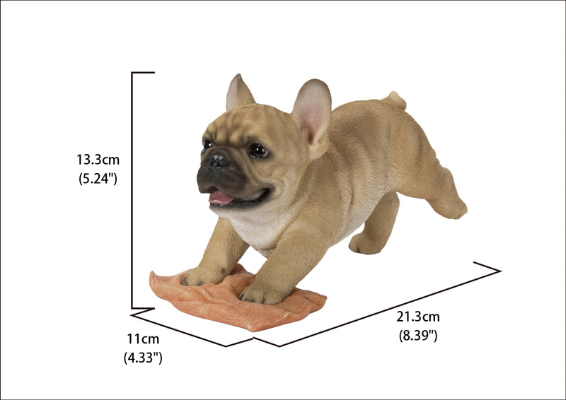 French Bulldog Mopping The Floor HI-LINE GIFT LTD.