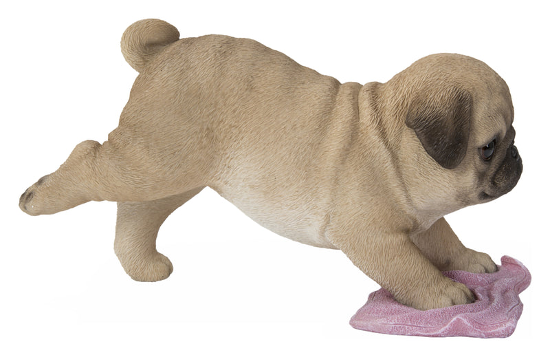 Pug Mopping The Floor HI-LINE GIFT LTD.