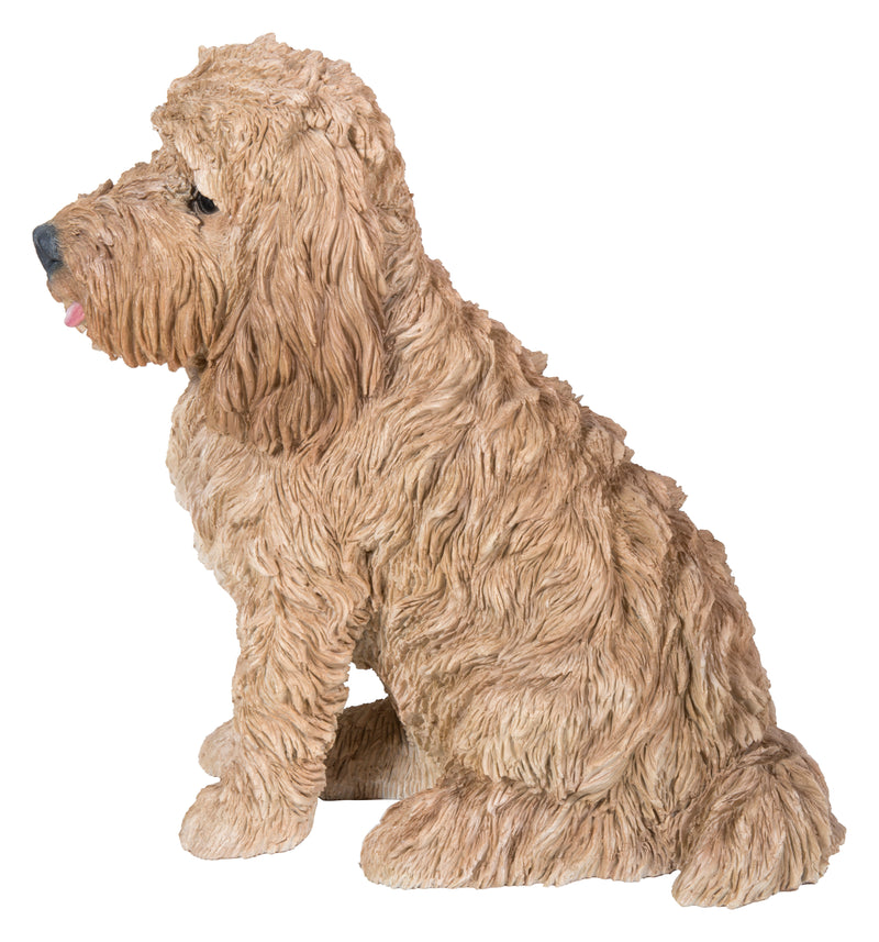 Large Sitting CreamColoured Cockapoo Hi-Line Gift Ltd.