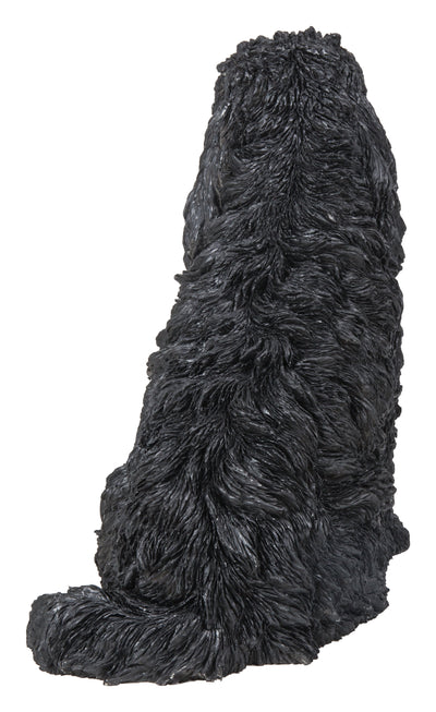 Large Sitting Black Colored Cockapoo Hi-Line Gift Ltd.