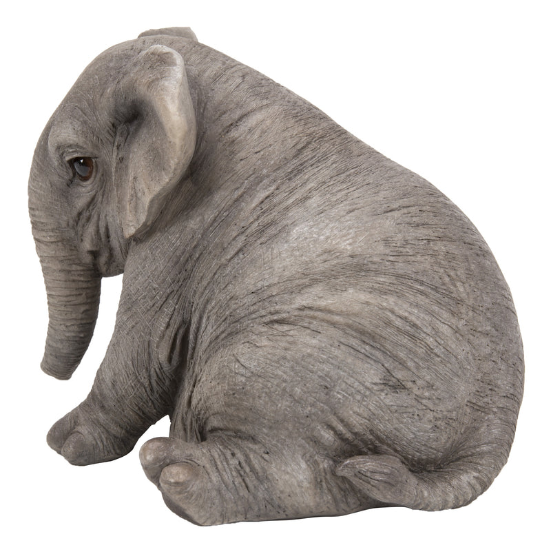 Elephant Chubby Sitting Statue HI-LINE GIFT LTD.