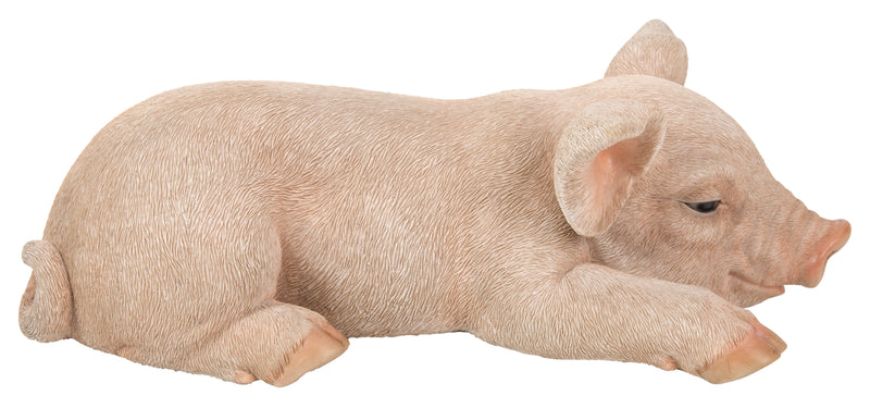 Pig Sleeping Statue HI-LINE GIFT LTD.