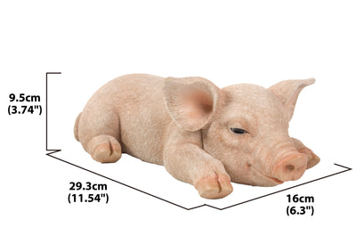 Pig Sleeping Statue HI-LINE GIFT LTD.