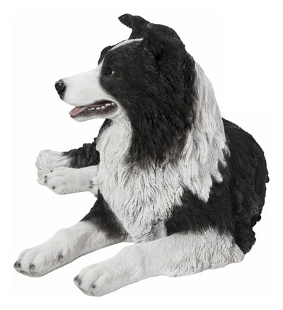 Lying Border Collie HI-LINE GIFT LTD.